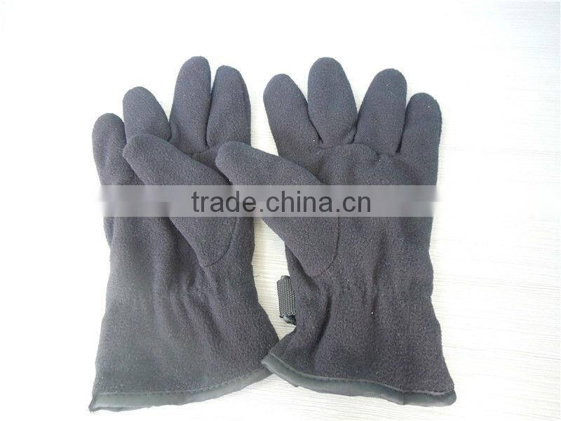 Hot 2013 promotion winter fleece glove with new design