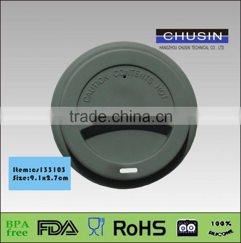 colourful silicone coffee cup mug covers lids best selling