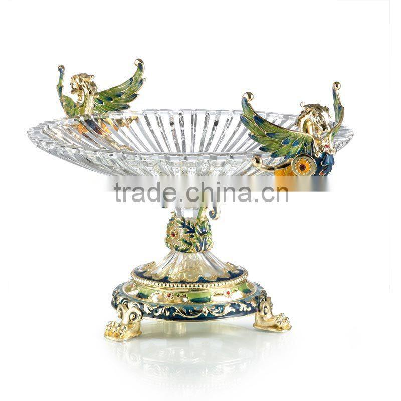 High Quality Crystal Fruit Bowl