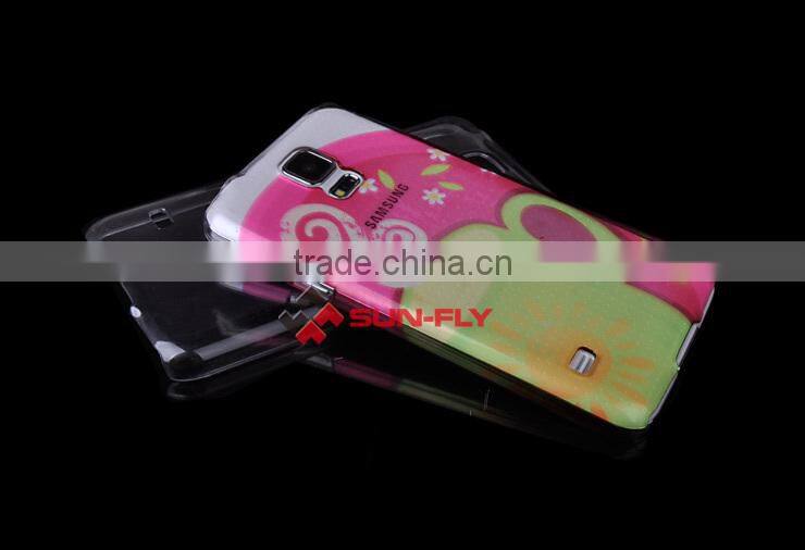 3d phone case for Samsung S5 polymer sublimation phone case Sublimation mobile cover