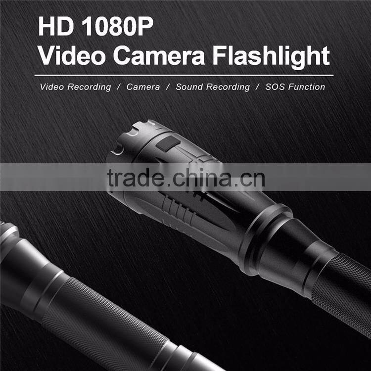 1.5" HD 1080P DVR Video Recorder Cam Camera Aluminum LED Flashlight