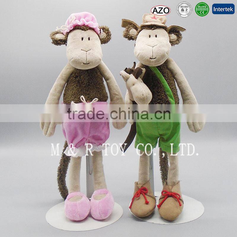 OEM Design White Plush Cat Toys with LOGO