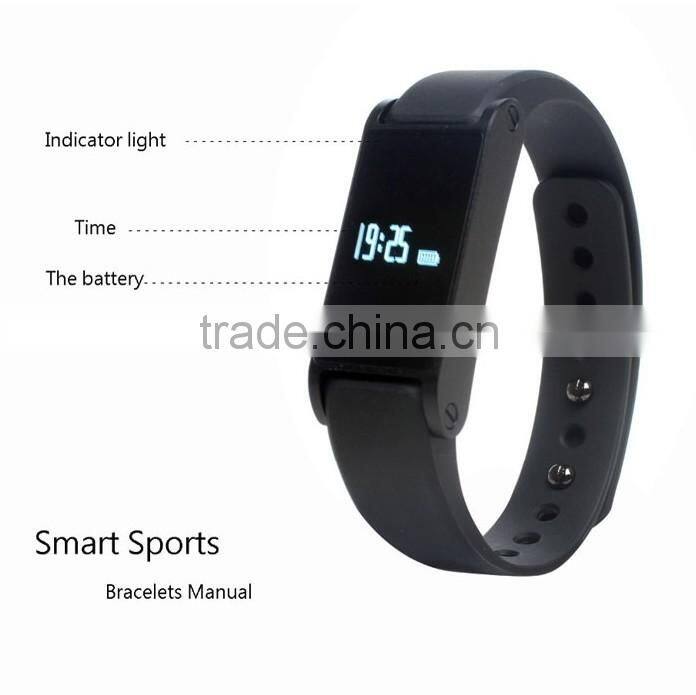 Sport Health Bluetooth 4.0 Wrist Band Bracelet Watch