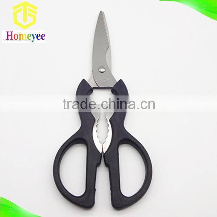 Black PP Handle Multifunction kitchen scissors