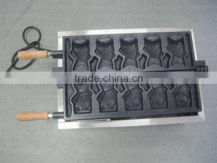 wecan machinery wholesale tayaiki waffle maker fish shape machine japanese gas tayaki grill