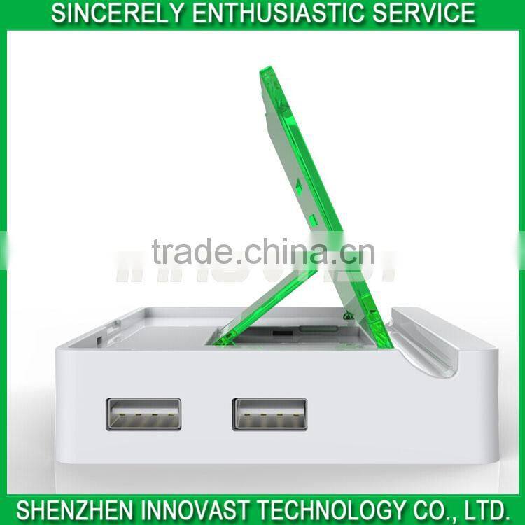 2-Port Desktop USB Charger for iPhone and Android