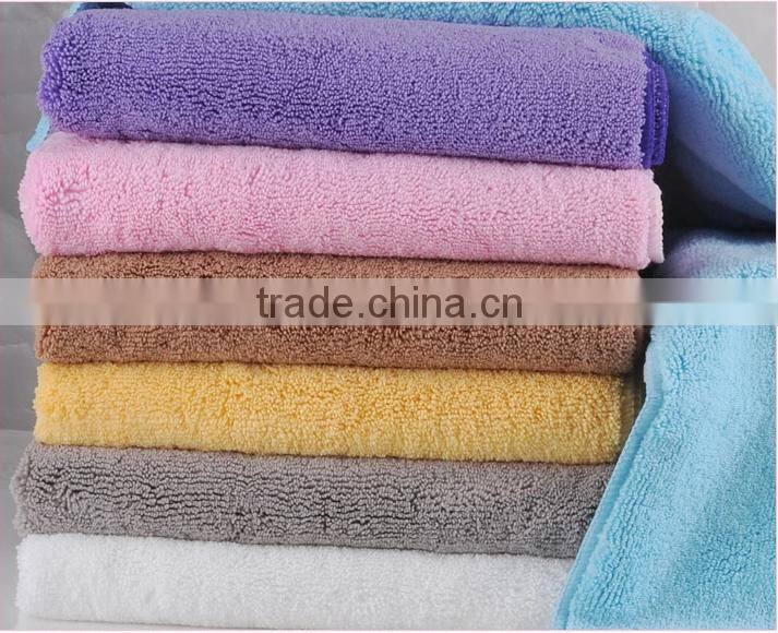 2015 Promotional Cheap Hanging Sports fitness Suede microfiber towel