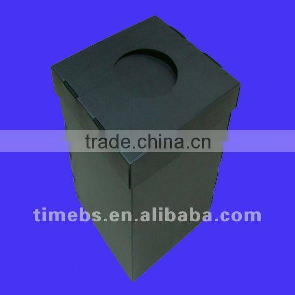 PP coroplast recycle bin