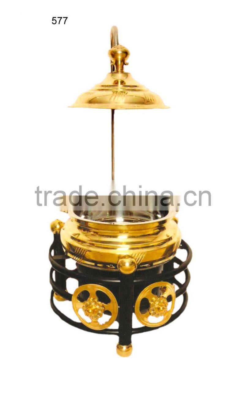 Economy Buffet Chaffing Dish for sale/indian brass chaffing dish/buffet restaurant serving dish