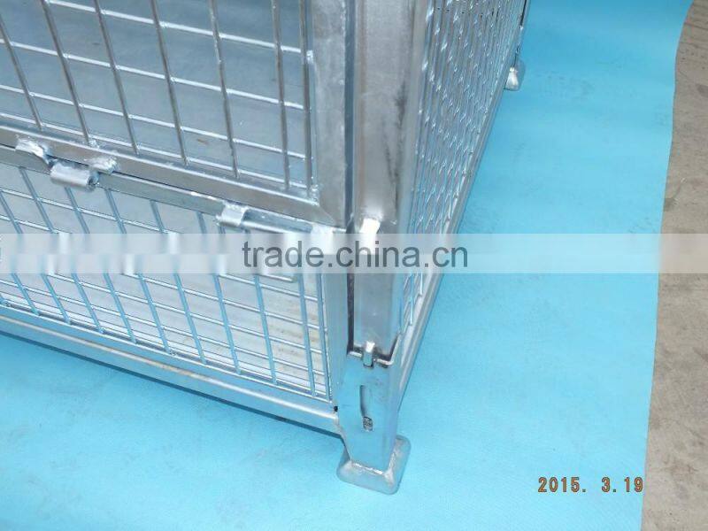 Storage recovery does not pollute the environment Stacking steel warehouse storage cage