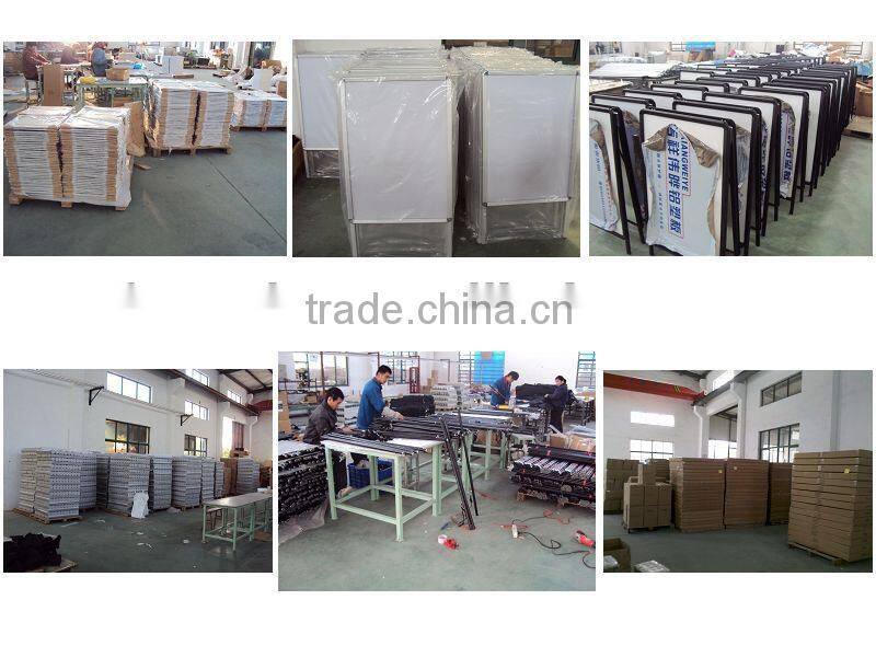 29mm flat aluminum chrome poster snap frame