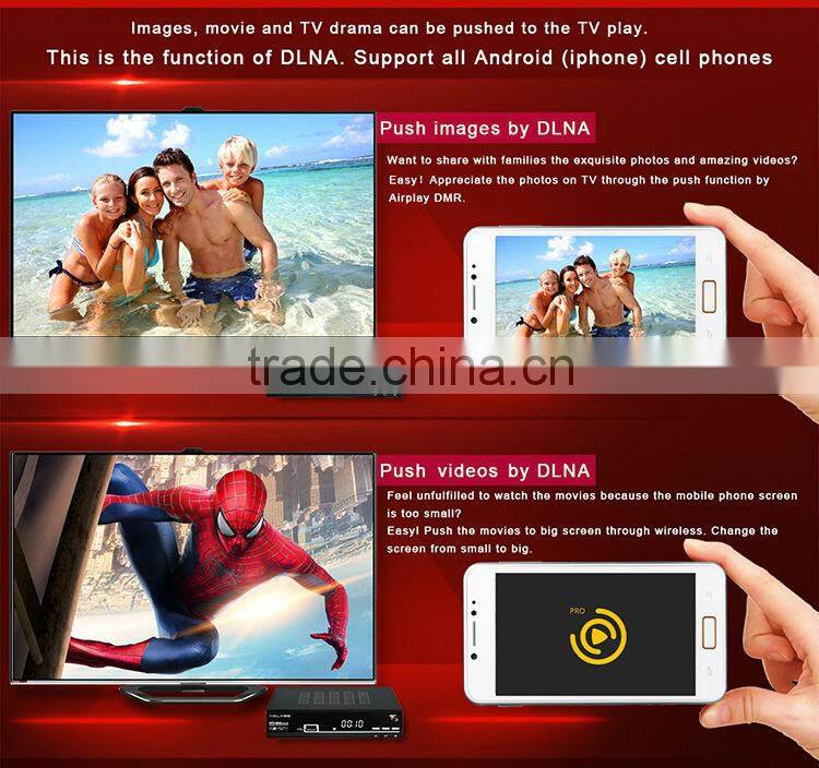 Genuine sclass T3 HD TV Satellite Receiver Box pk azamerica s1005 and icloass 9696x pvr tv box