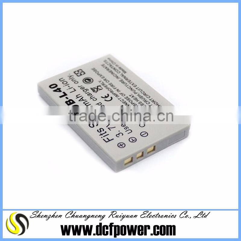 Lithium ion battery pack DB-L40 DB-L40A for Xatic VPC-HD1A DMX-HD1