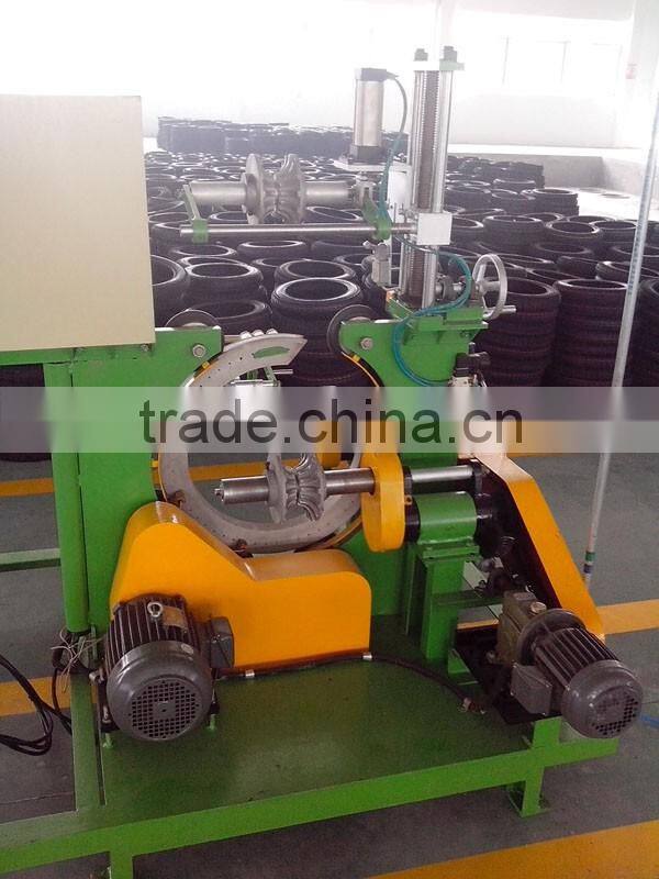 Automatic orbital horizontal type overhead wrapping machine for pipes packing