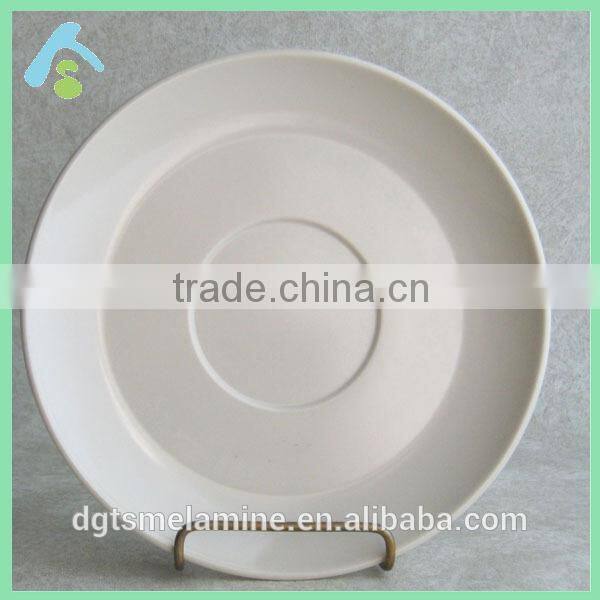 White drinking melamine cups Eco-friendly melamine cups with saucer