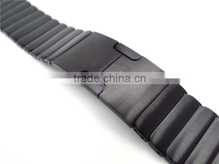 2016 Custom OEM logo business stainless steel watch band for apple