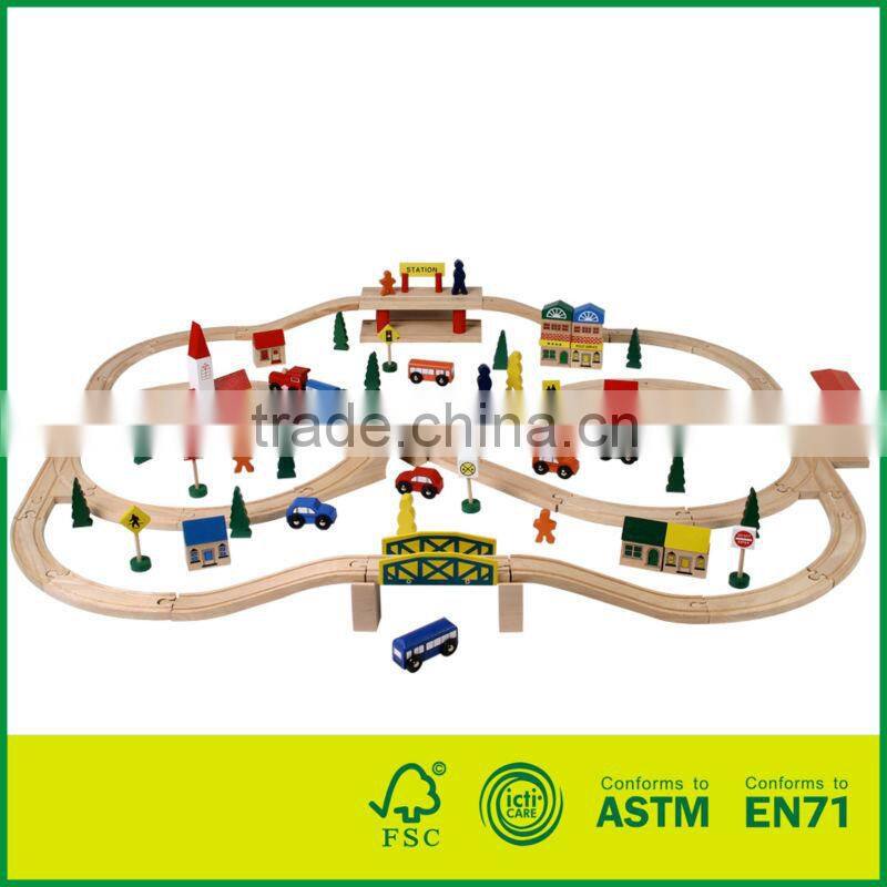 100pcs Train Set