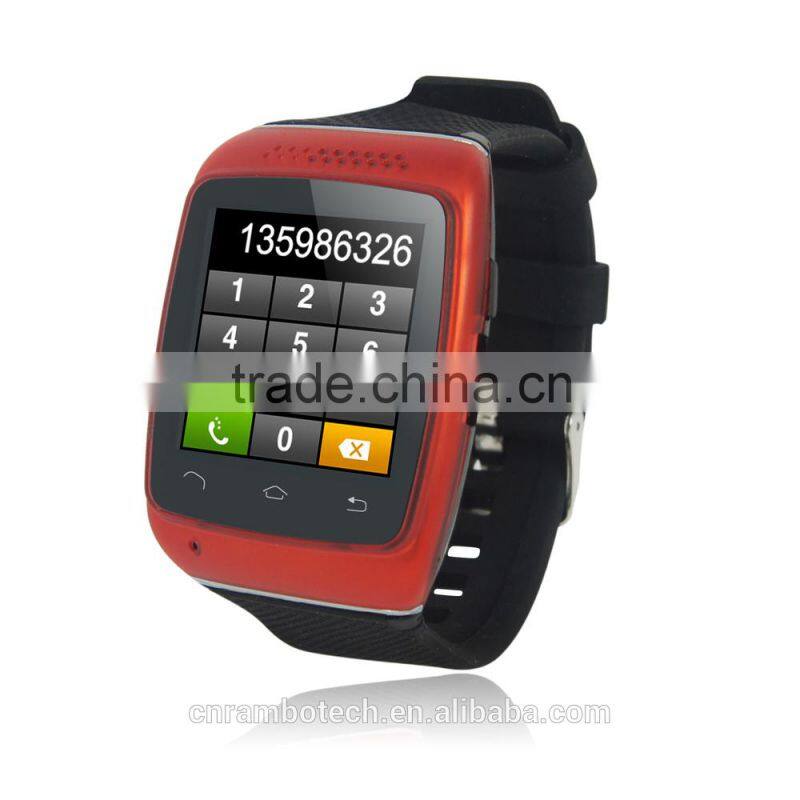 2015 new manuafature wireless bluetooth android smart watch touch