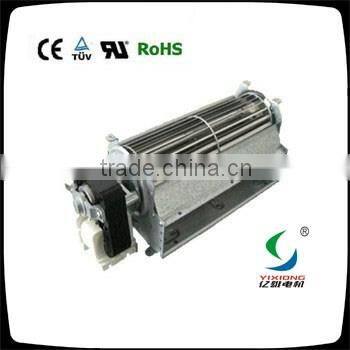 Cross flow fan blower fan used in medical appliance