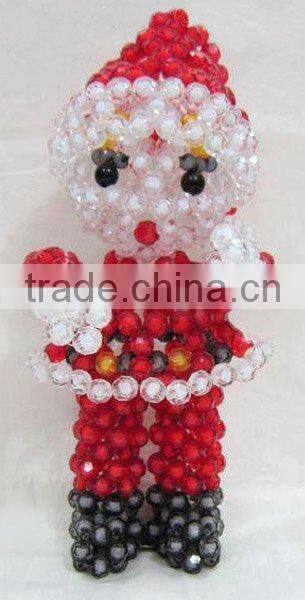 bead handcrafts Christmas decoration gift