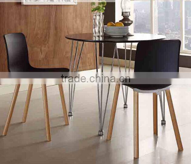 Modern Outdoor Leisure Wooden Leg Chair For Sale