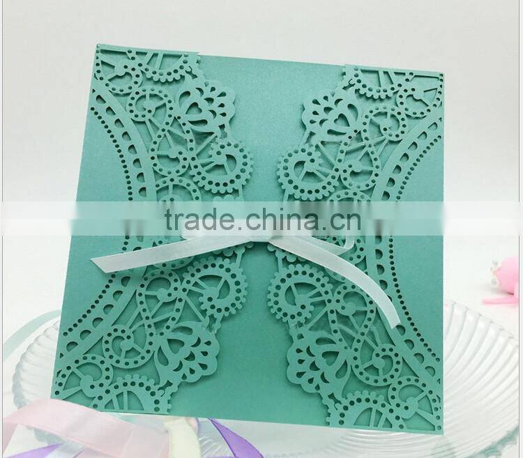 Elegant custom invitation cards for wedding