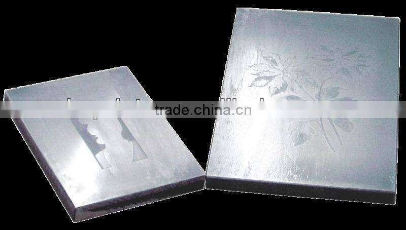 Custom-made pad printing etching steel plates