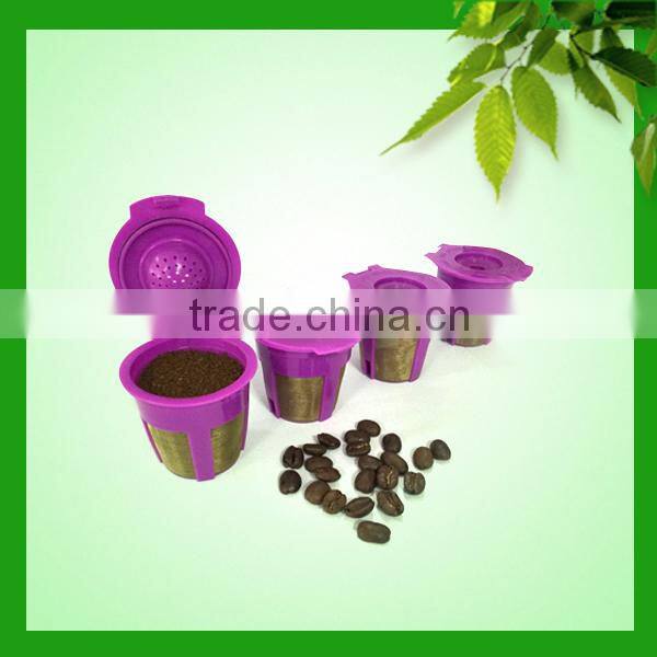 Keurig 2.0 Purple Permanent Gold Mesh K-Cup Coffee Filter for Coffee maker
