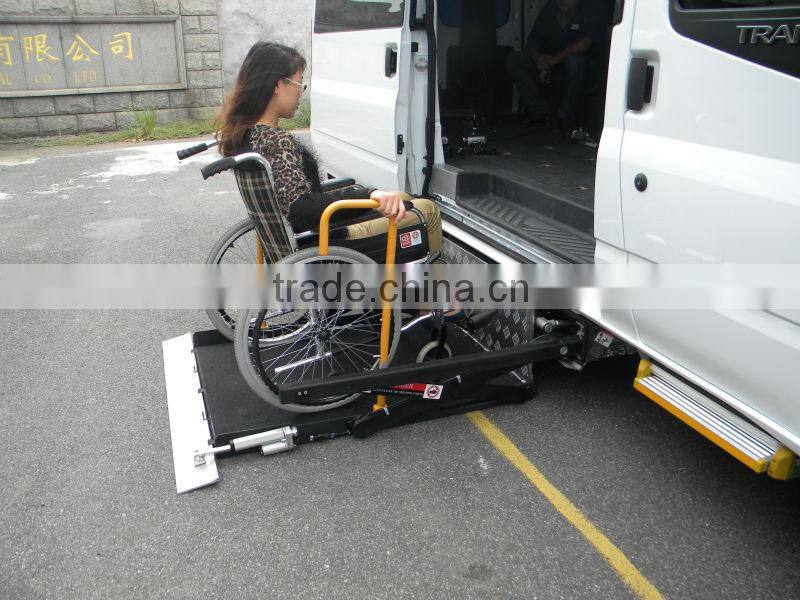 Hydraulic Platform Wheelchair lift Van Lift for disabled install On MercedeBens