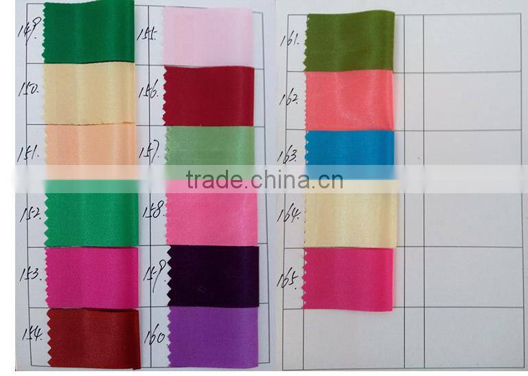 high quality satin hair extensions bags with sliding ribbon