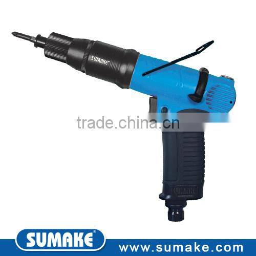 PUSH or PUSH/TRIGGER TO START-SHUT OFF AIR SCREWDRIVER