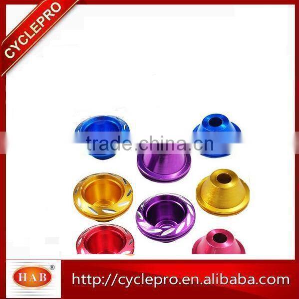 Made in China Aluminum Anodized color Motorcycle front fork cup BCN063