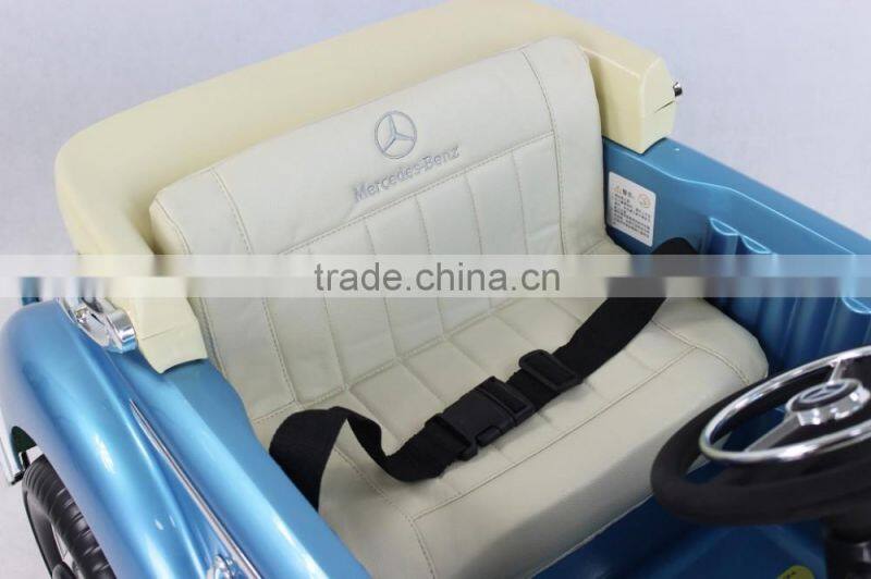 Kids Remote Ride On Car Mercedes Licensed With EVA Soft Wheels