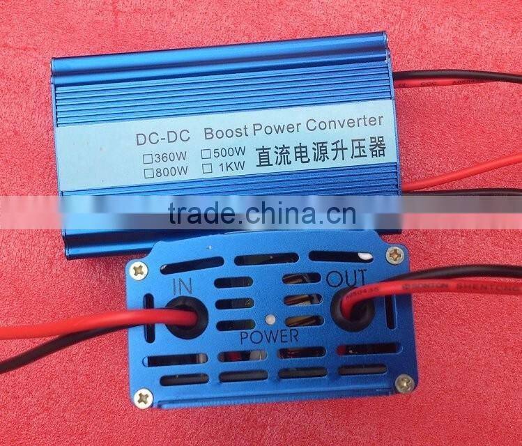 DC12V to DC60V 500W converter for difference area