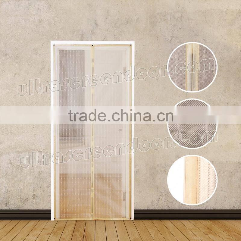Easy to Install Magnetic Door Mesh Screen