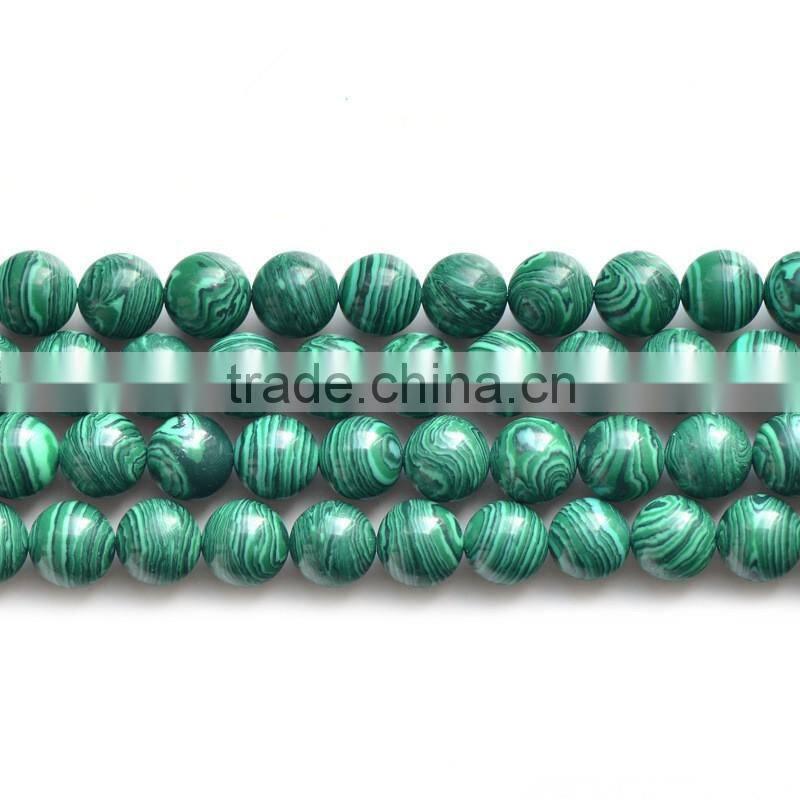 4mm 6mm 8mm 10mm 12mm 14mm beautiful natural green malachite gemstones