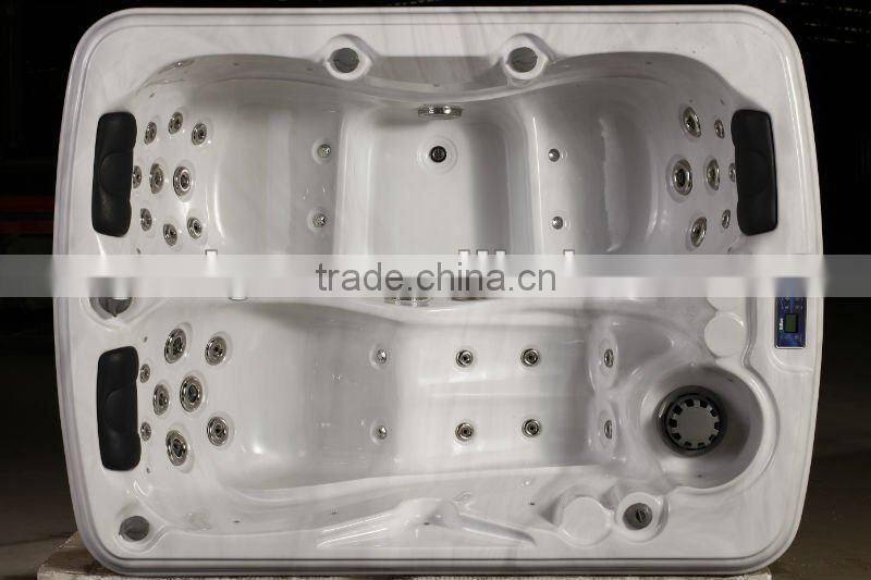 factory outdoor Family Acrylic Spa mini bath tub with massage function