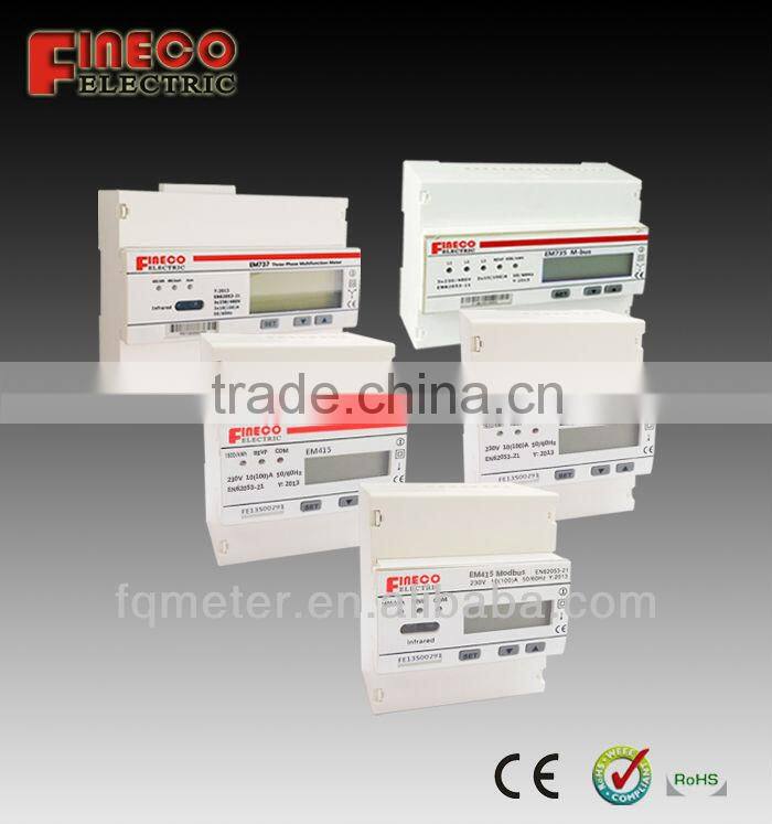 EM115-Mod bi-directional energy meter, smart energy meter, RS485, 5(45)A