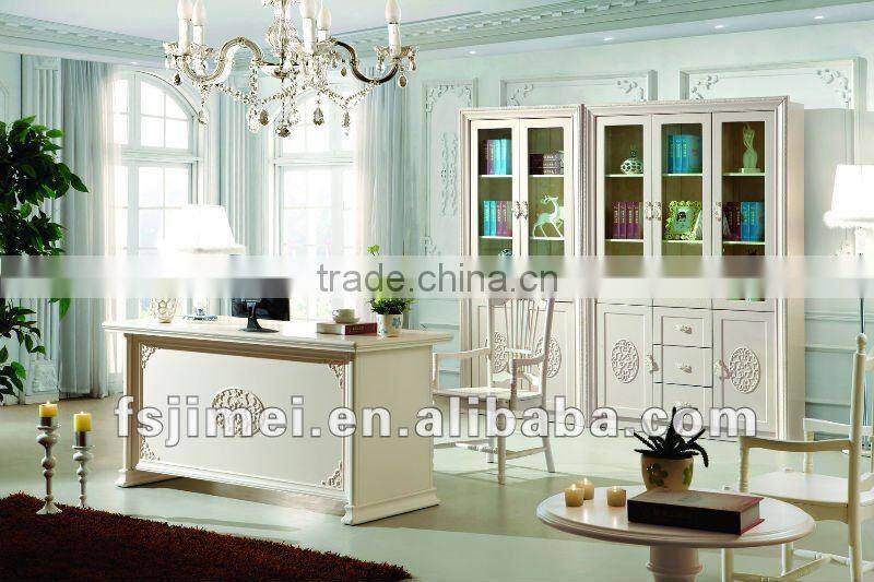 beautiful white study desk