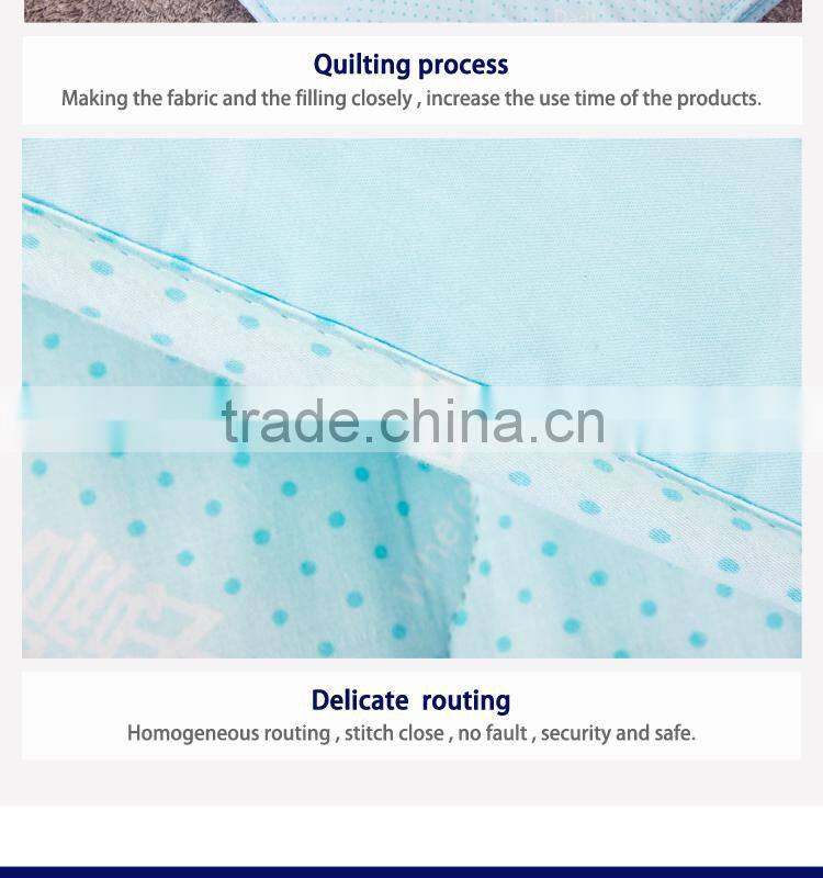 Newborn baby cotton thick bedding mattress baby mat blue color