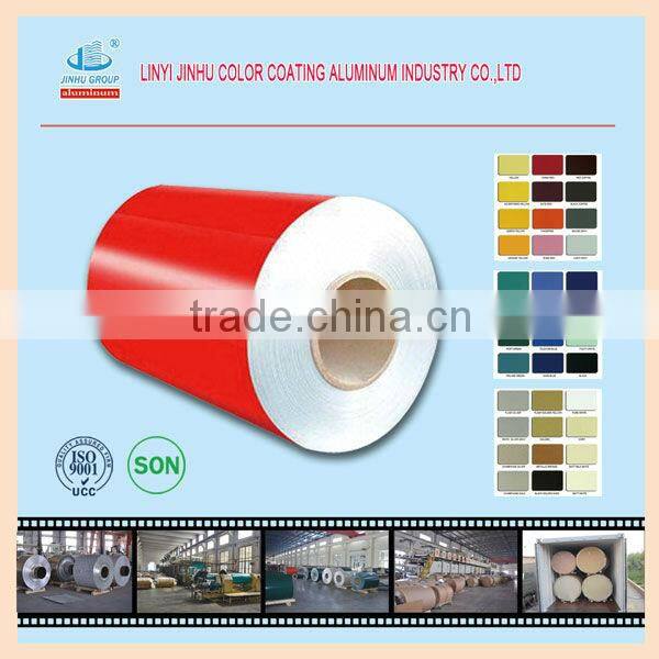 color coated Aluminium coil pricelist