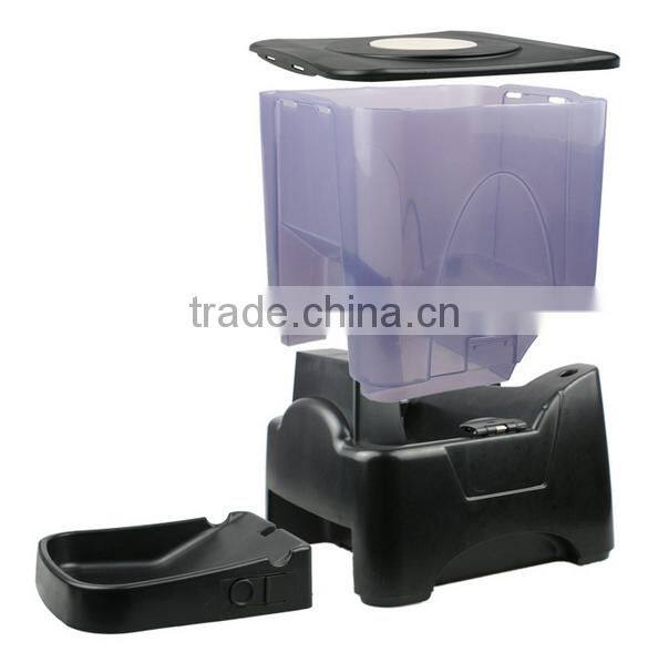Automatic Electronic Timer Programmable Dog Feeder for Large to Small Dogs