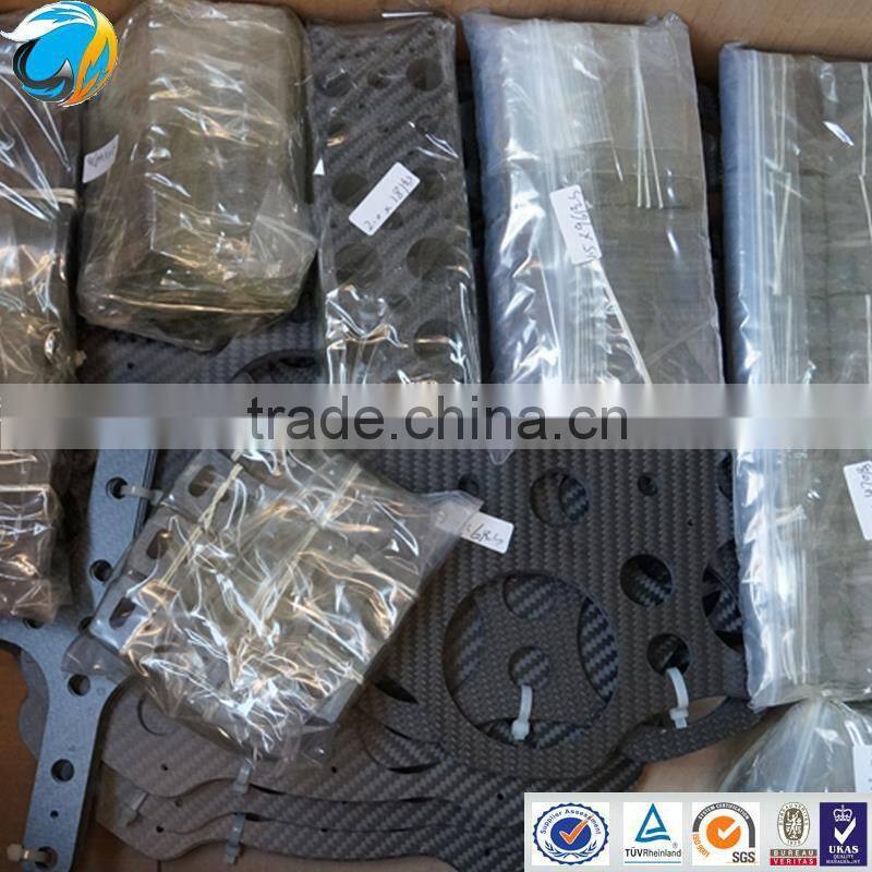 CNC custom-made carbon fiber plate matt finish