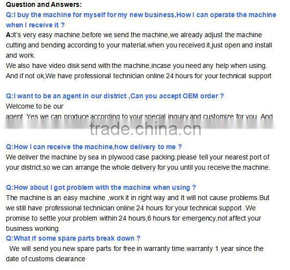 factory of channel letter bender machine for stainless steel aluminum Iron metals