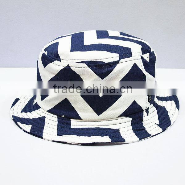 Plaid Fisherman Sports Cheap Kids Printing Bucket Hats Wholesales