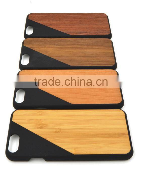 MOBILE PHONE CASE CUSTOMIZED in natural solid wood finish
