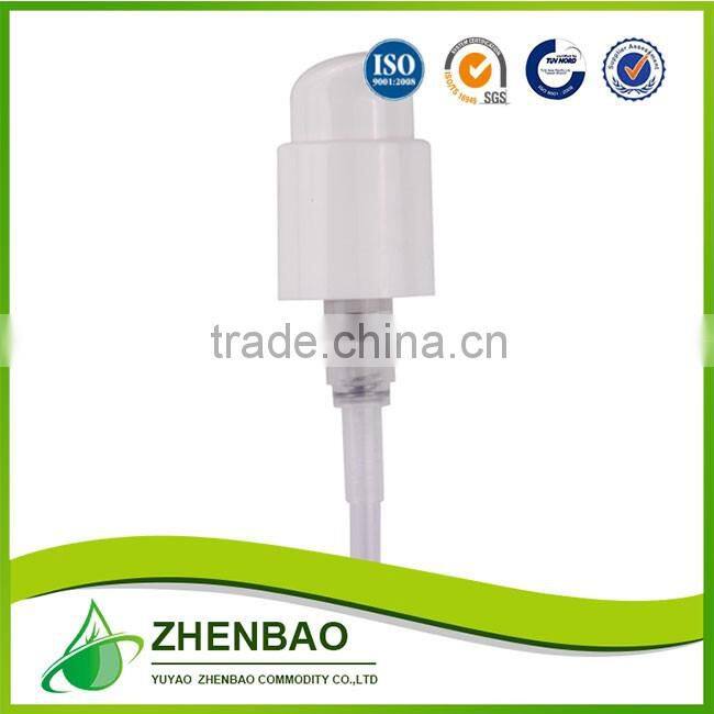 Treatment lotion pump,pump for cosmetic ues,PP cream pump from Zhenbao Factory