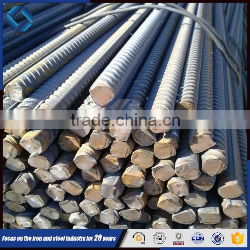 Wholesale hot roll steel rebar/ deformed steel bar/iron rods for construction concrete for construction/building