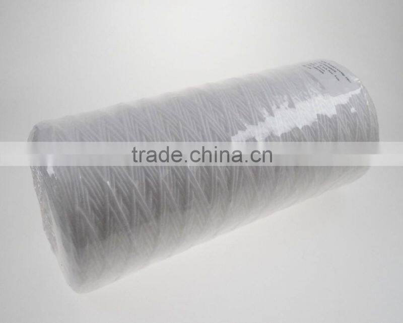 String Wound Sediment Filter Cartridge Standard10" 5micron Reverse Osmosis Water