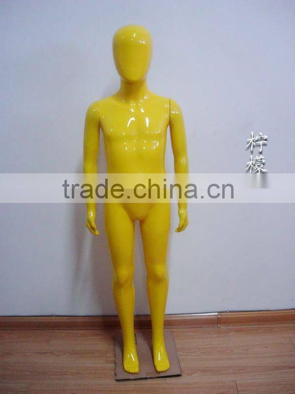 Plastic Colour Child Mannequin display
